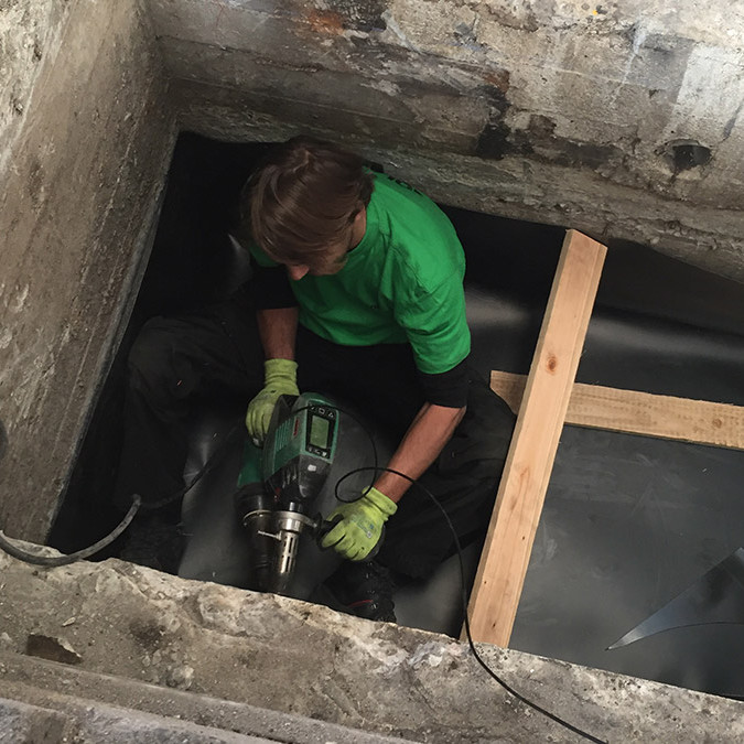  Afdichting met HDPE-folies 