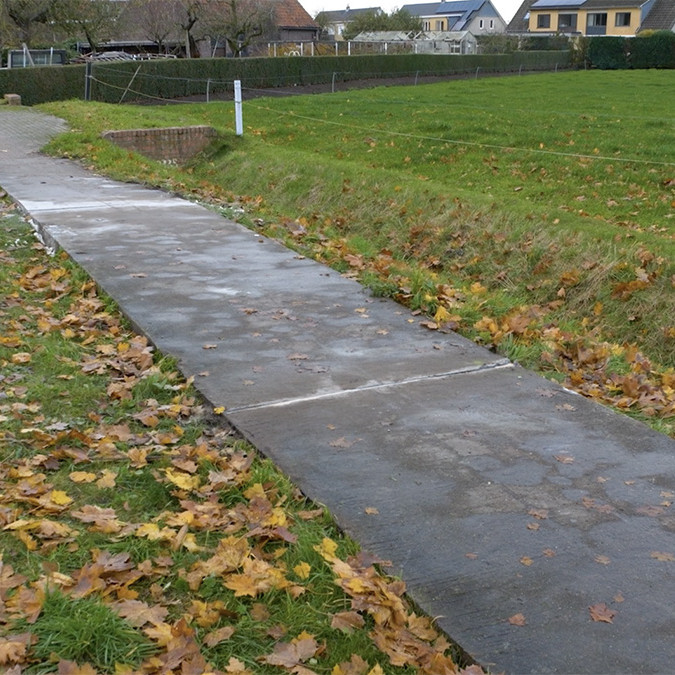  Terug een mooi bereidbaar fietspad 