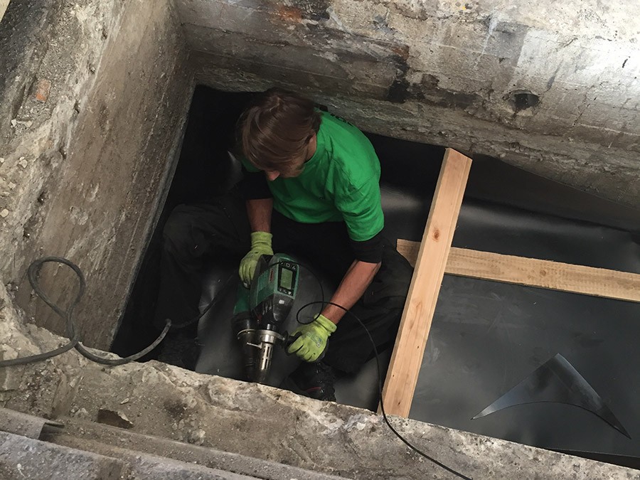  Afdichting met HDPE-folies 